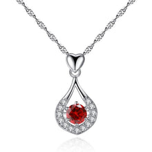 Load image into Gallery viewer, Teardrop Heart Necklace
