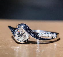 Load image into Gallery viewer, Crystal Galaxy Engagement Ring
